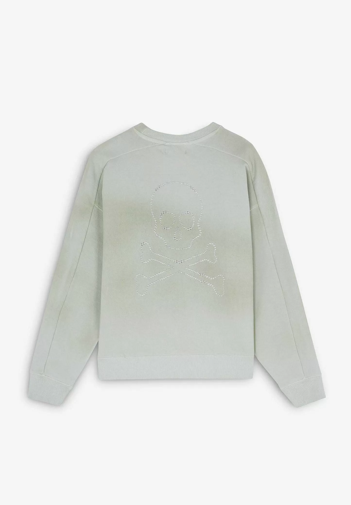 New Scalpers Back Skull Dyed Sweater