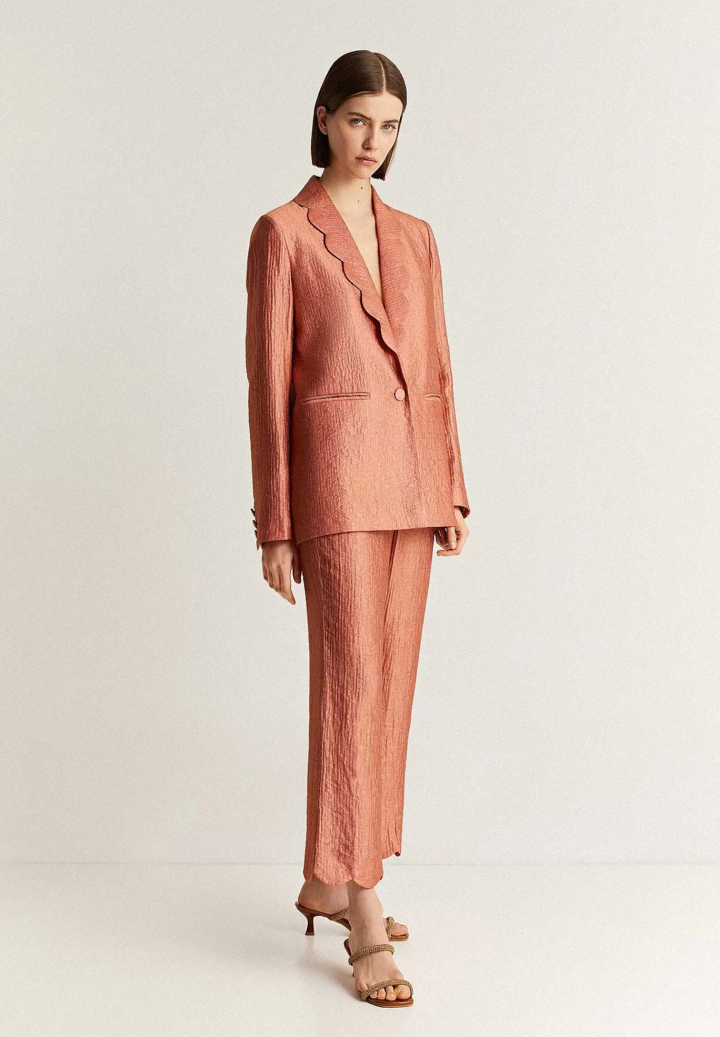 Cheap Scalpers Blazer Detalle Solapas Ondas