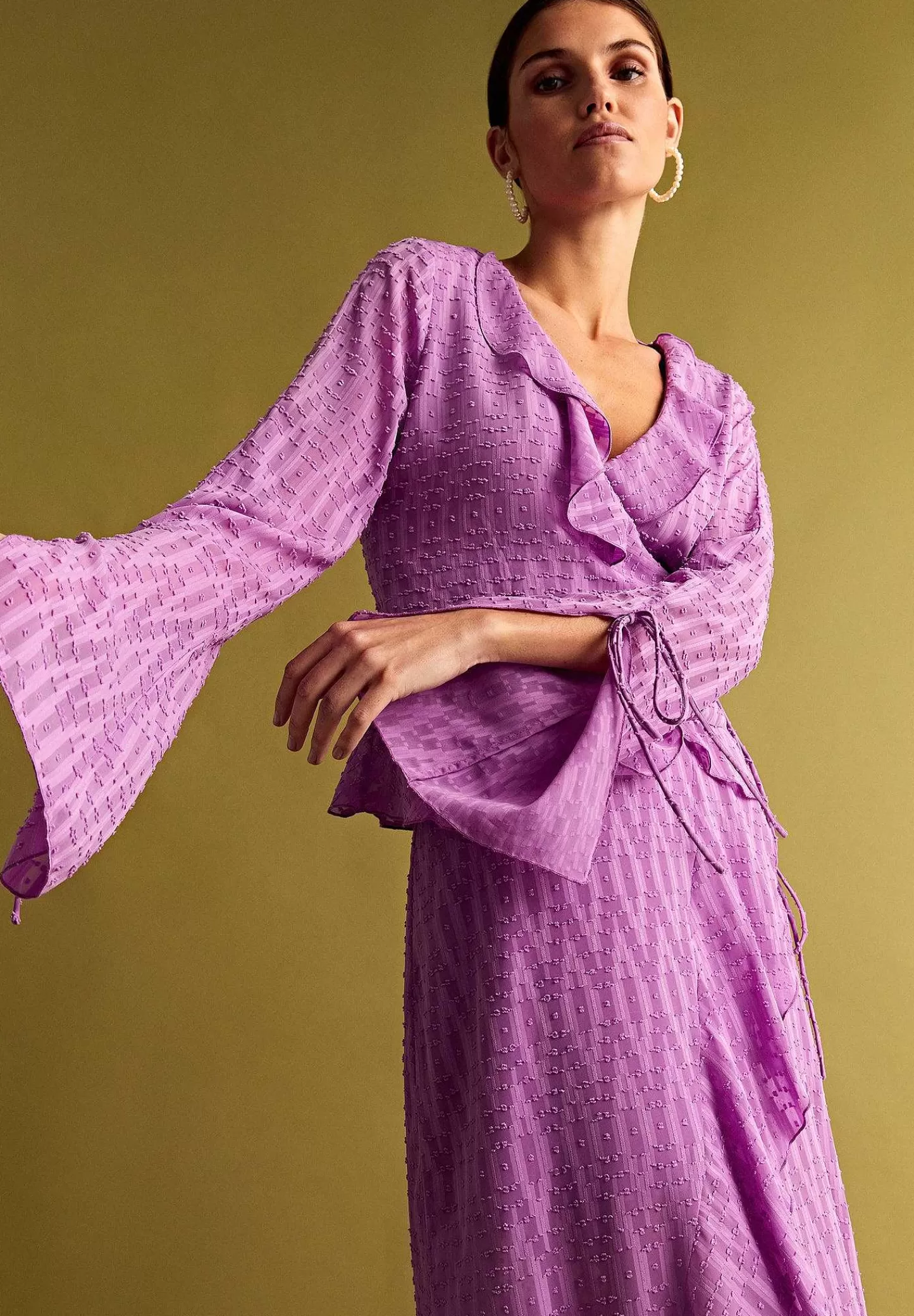 Cheap Scalpers Blusa Plumeti Bajo Asimetrico