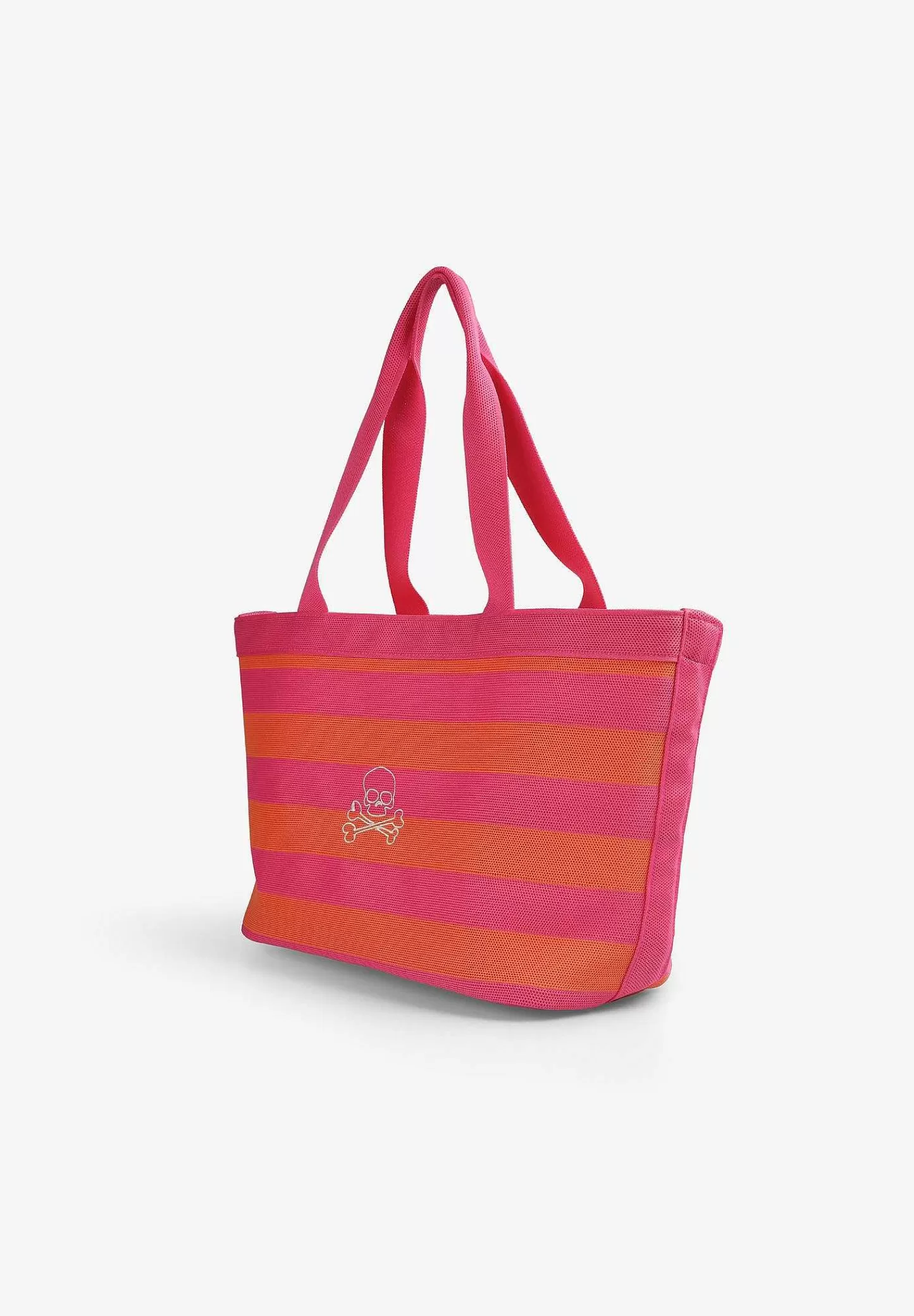 Cheap Scalpers Bolsa Rayas Calavera Bordada