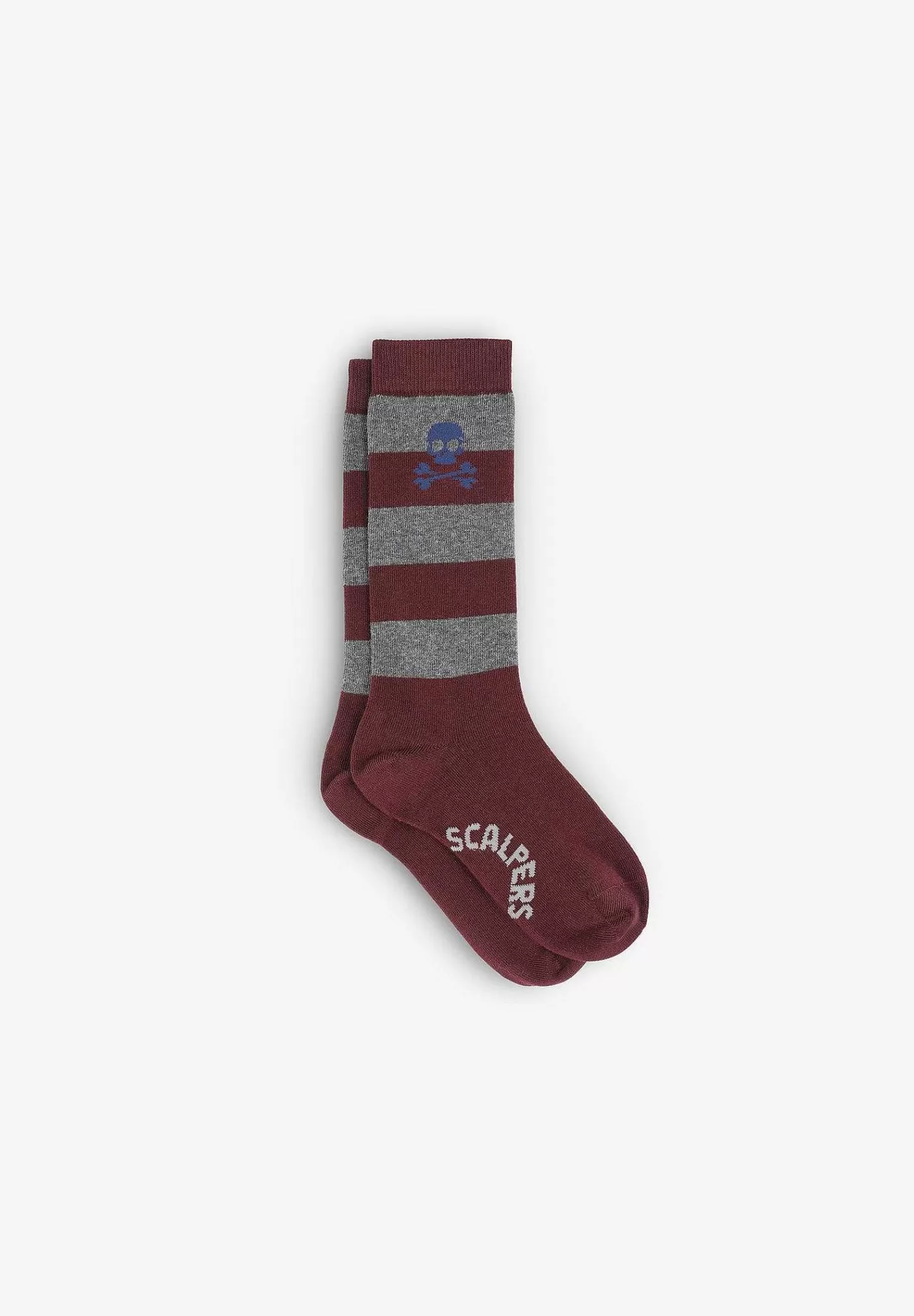 Discount Scalpers Calcetines Rayas Calavera