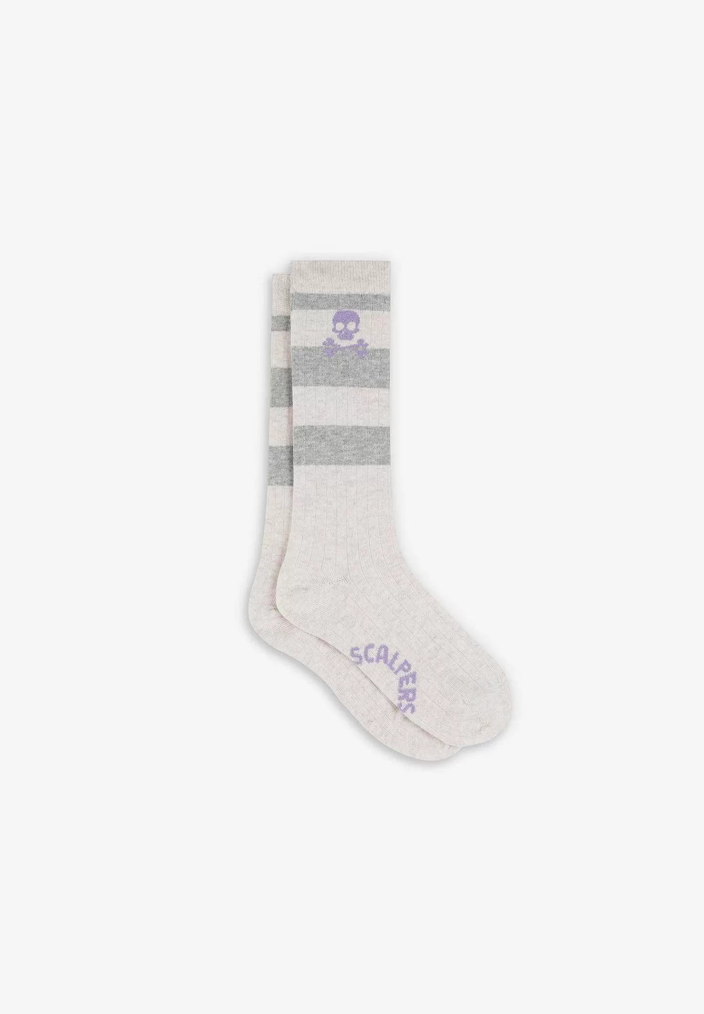 Cheap Scalpers Calcetines Rayas Calavera