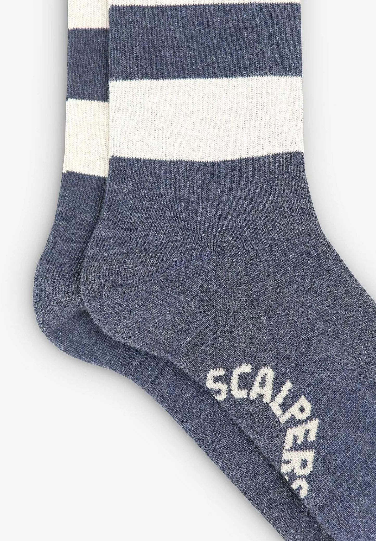 New Scalpers Calcetines Rayas Calavera