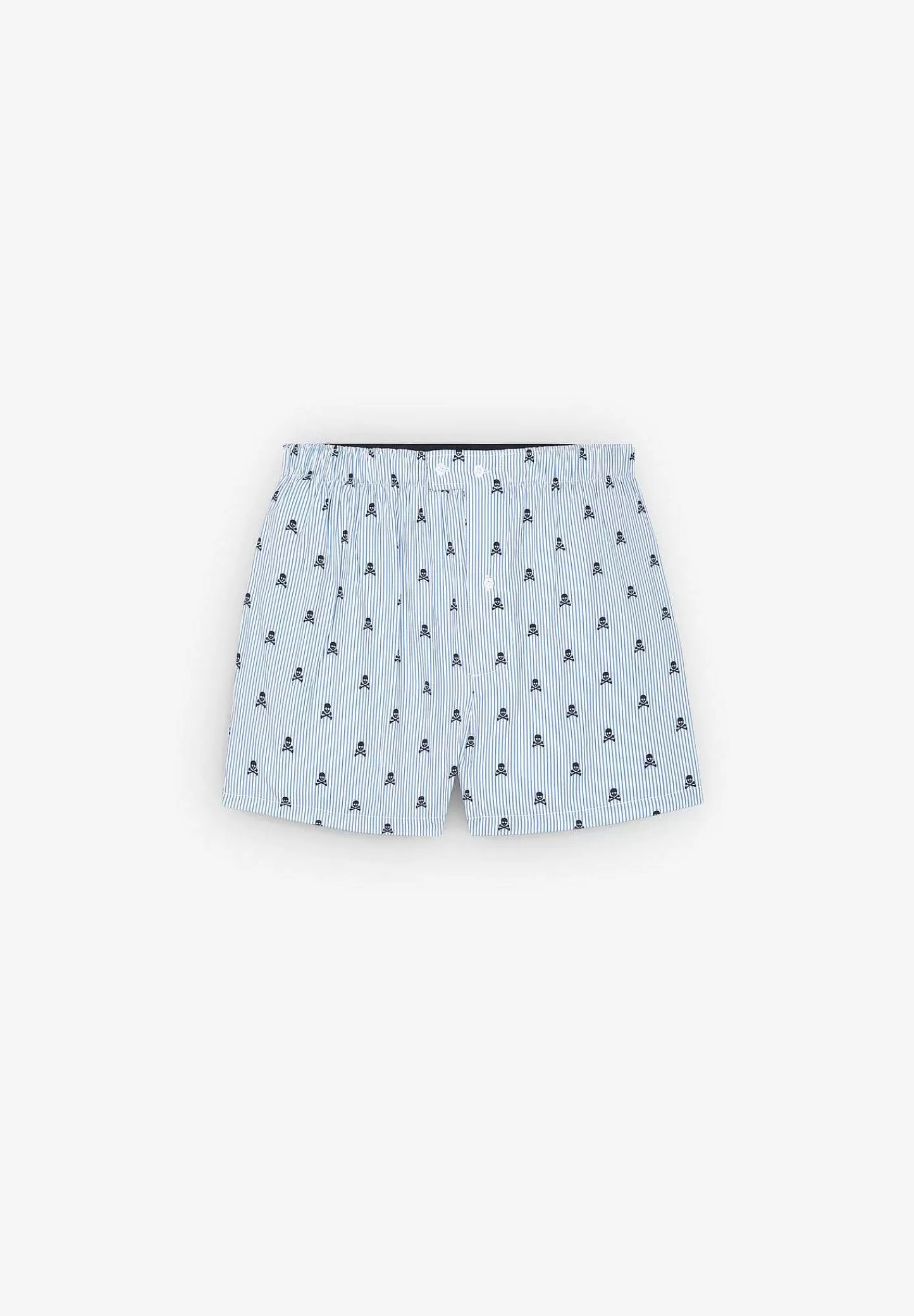 Hot Scalpers Calzoncillos Rayas Calaveras