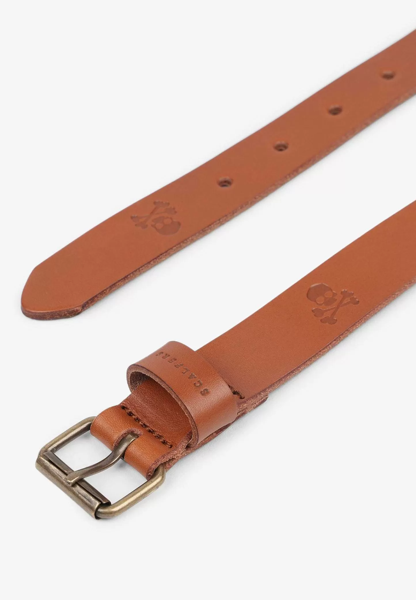 Best Sale Scalpers Cinturon Calaveras Grabadas