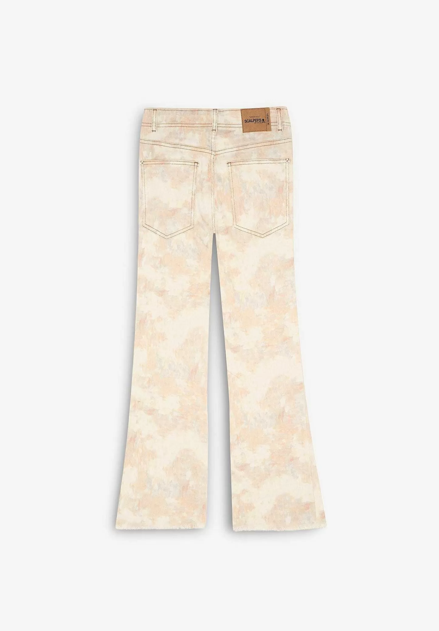 Best Scalpers Jeans Ankle Flare Tie Dye
