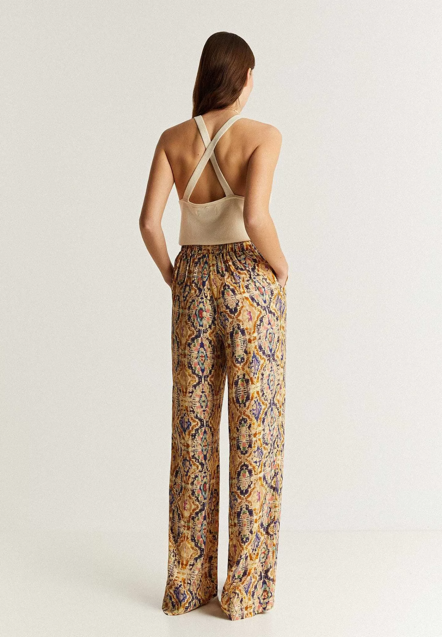Clearance Scalpers Pantalon Fluido Wide Leg