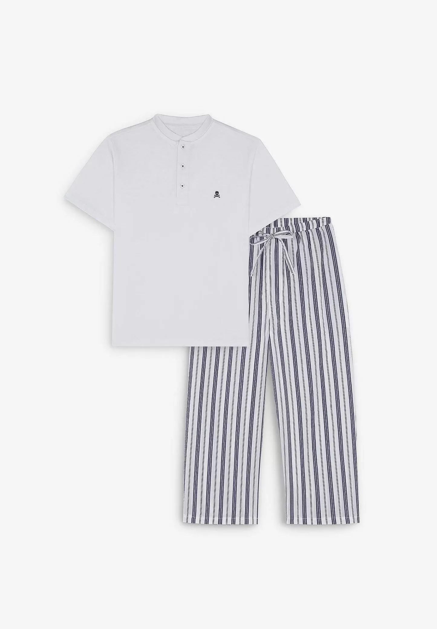 Store Scalpers Pijama Detalle Pantalon Rayas
