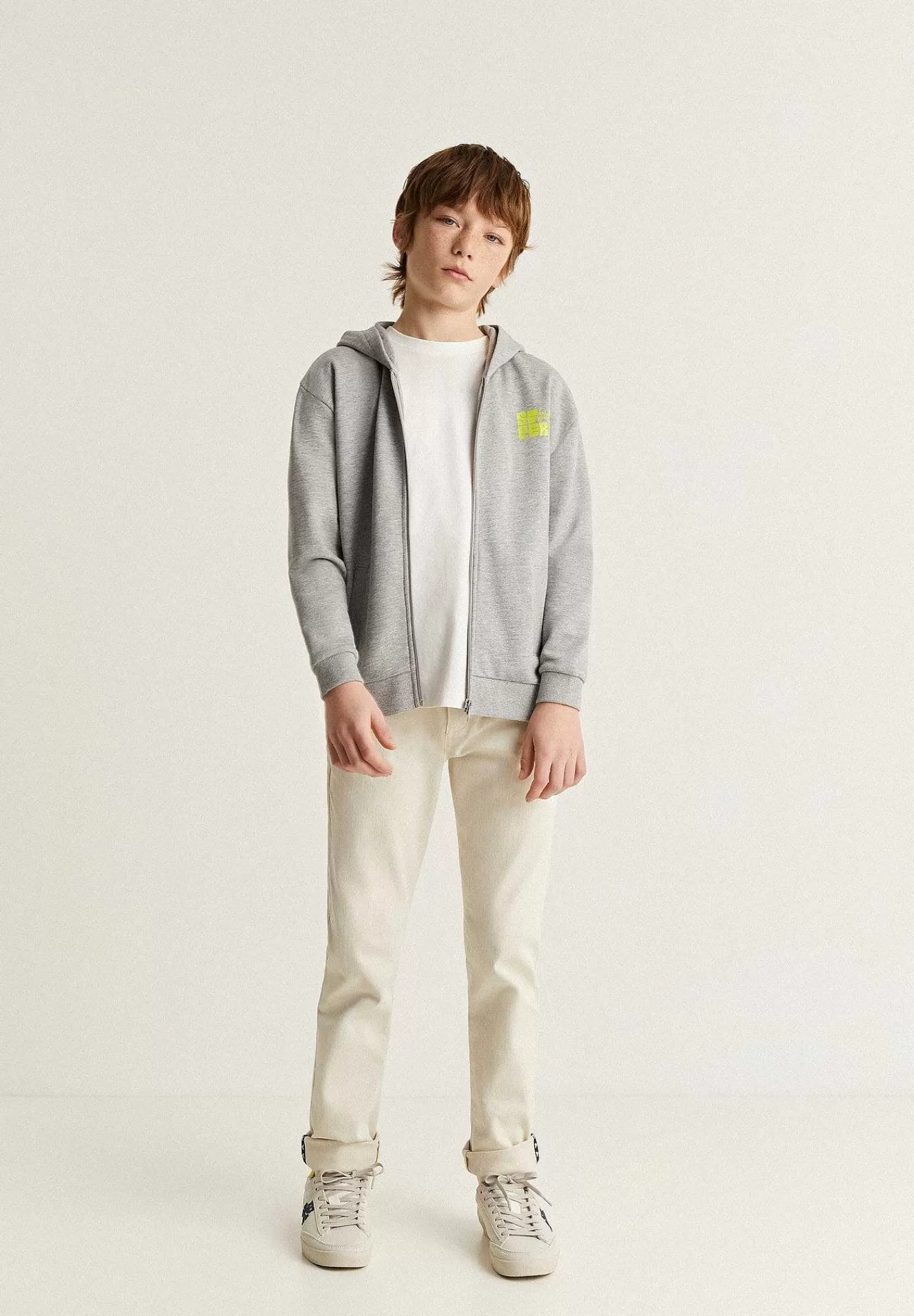Clearance Scalpers Sudadera Capucha Cremallera