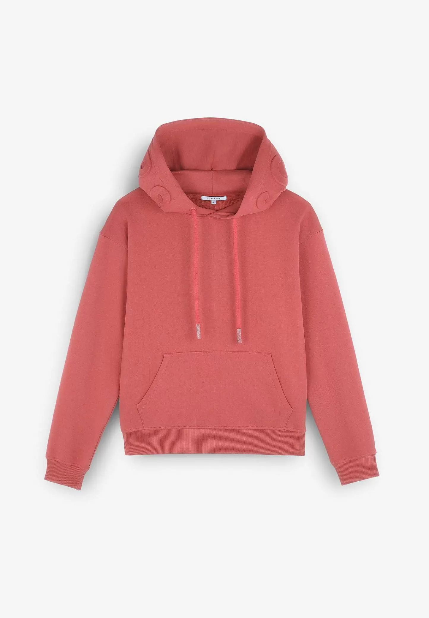 Fashion Scalpers Sudadera Capucha Logo Relieve
