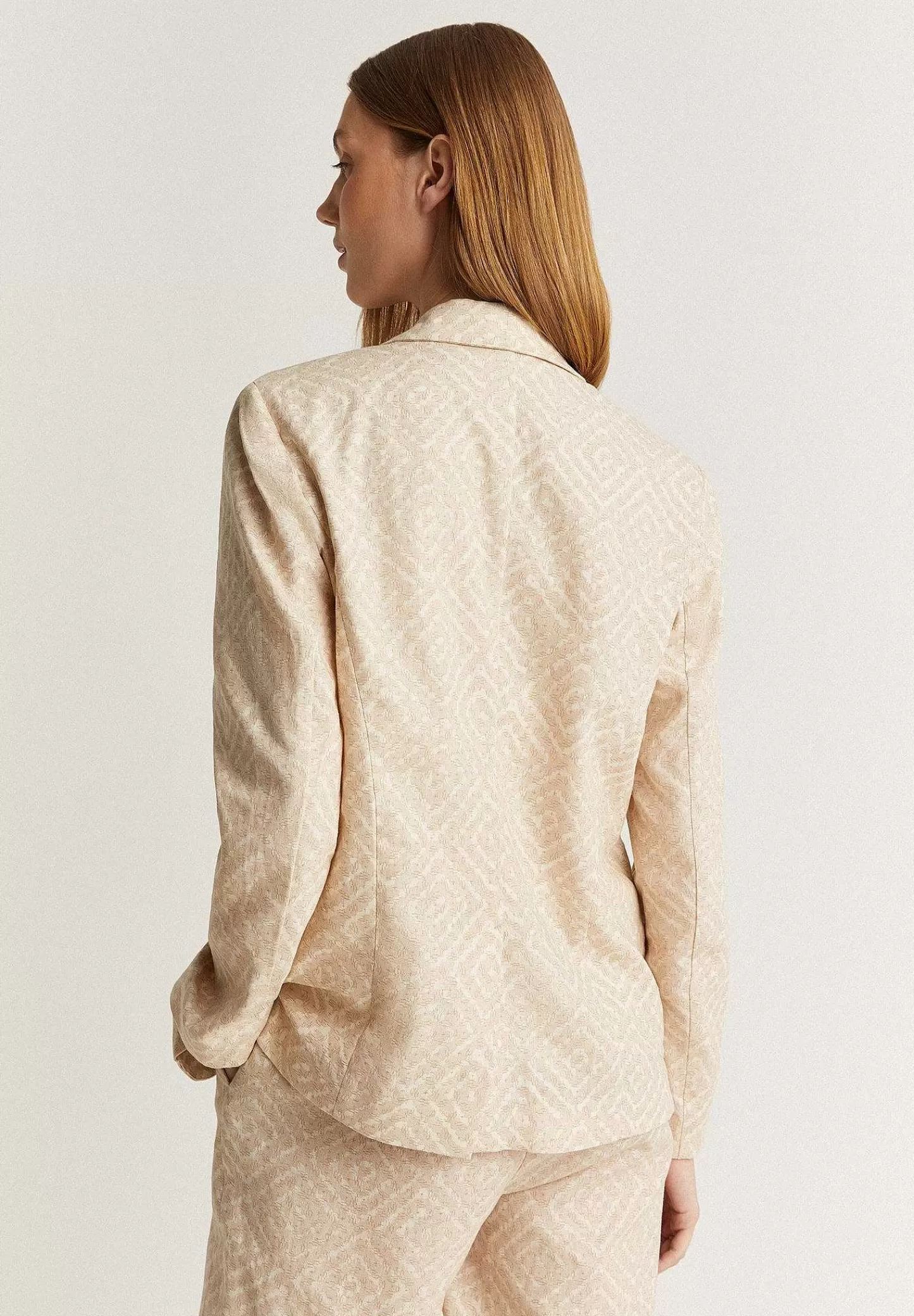 Clearance Scalpers Trim Print Blazer