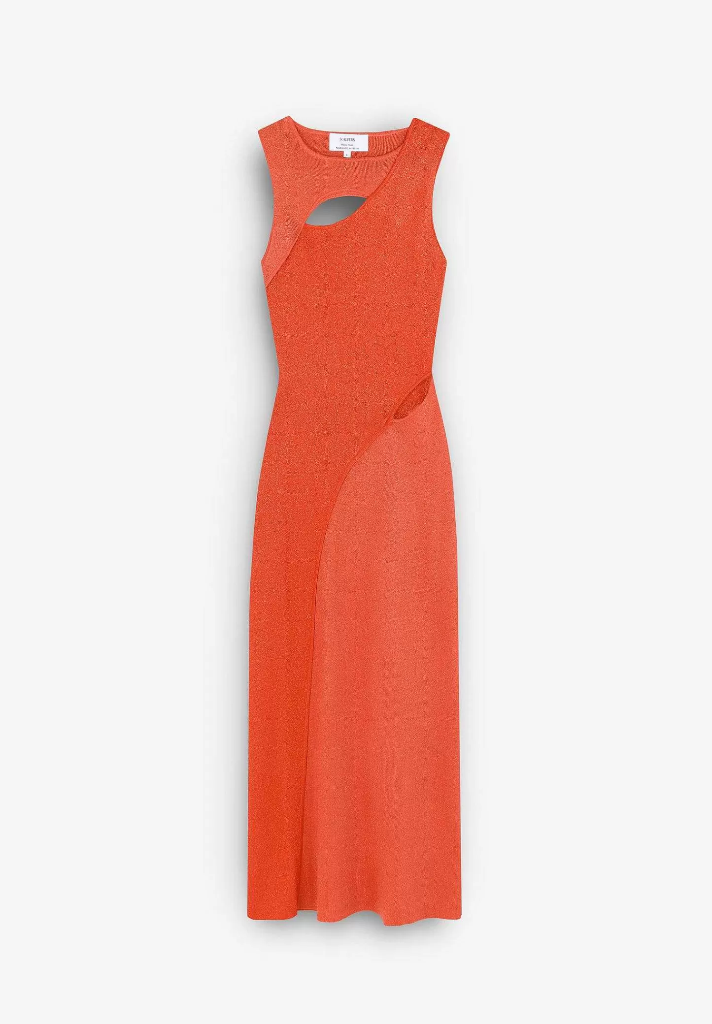 Shop Scalpers Vestido Midi Punto Lurex